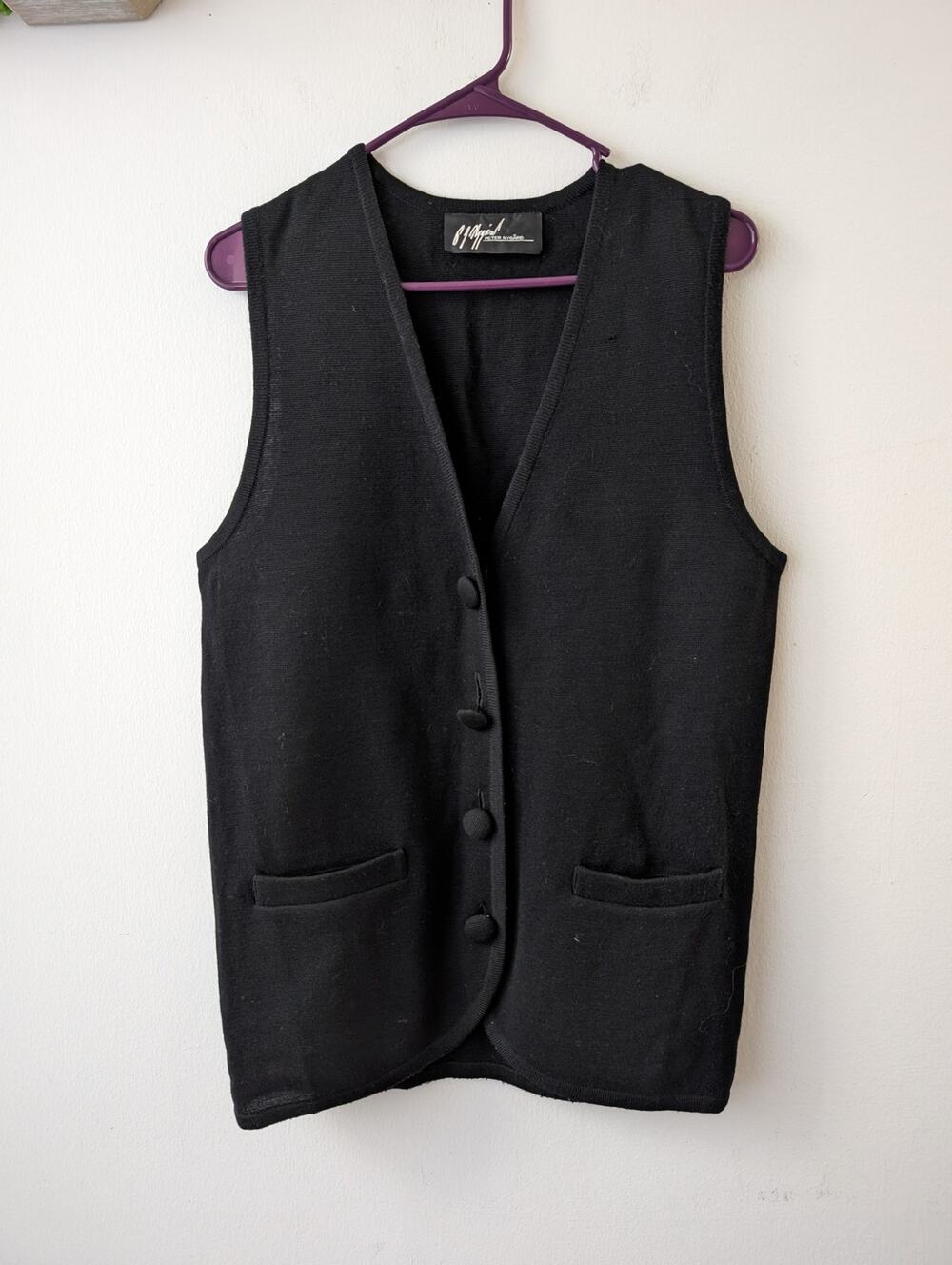 Peter Nygard vintage merino wool vest